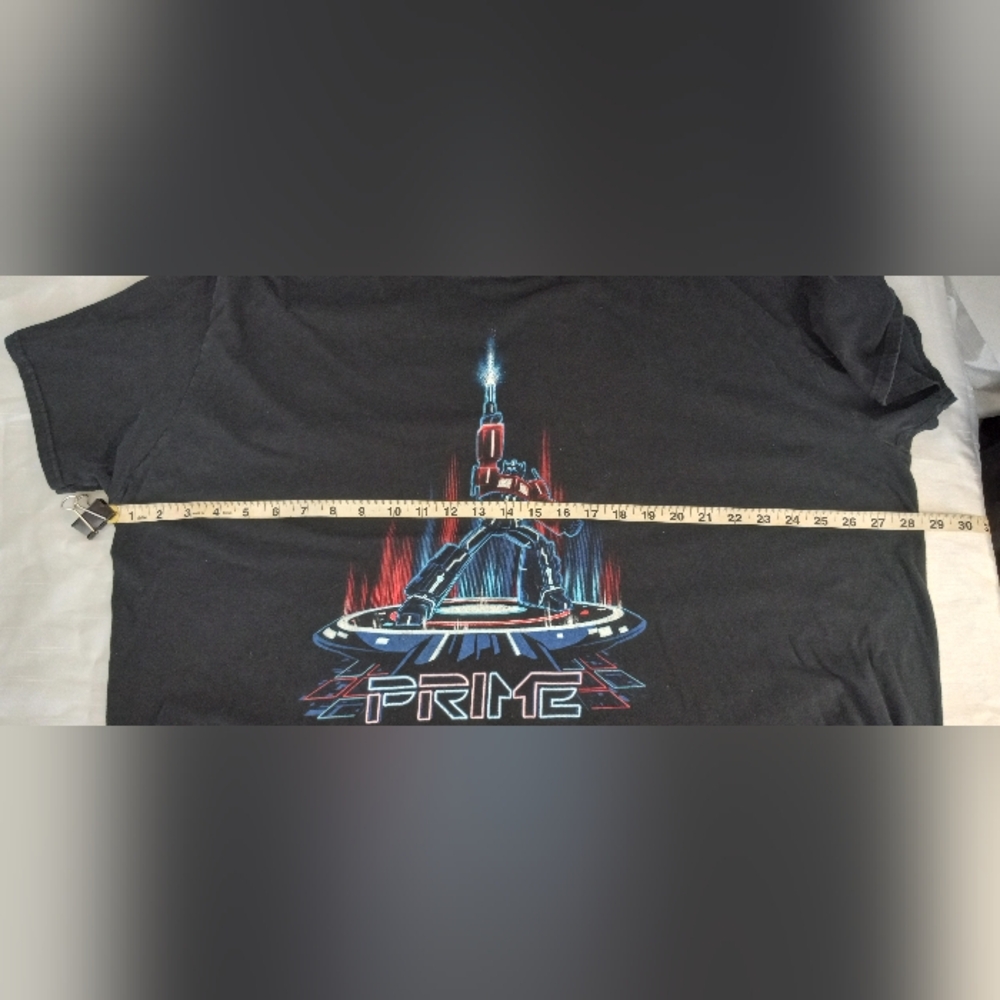 Optimus Prime Graphic Black T-Shirt Size 3XL - Picture 7 of 8